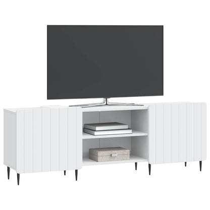 TV-skåp Vit 150 x 31 x 52 cm Konstruerat trä