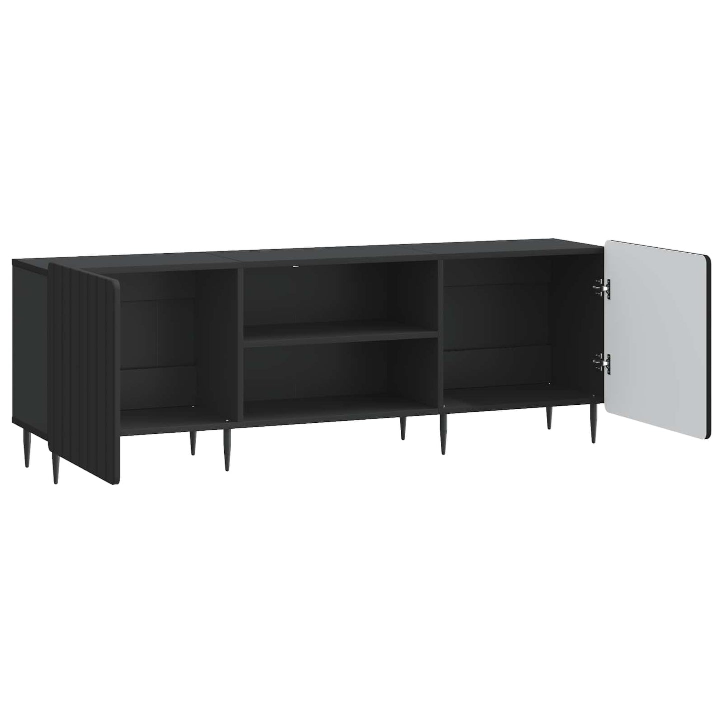 TV-skåp Svart 150 x 31 x 52 cm Konstruerat trä