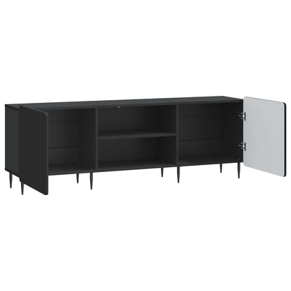TV-skåp Svart 150 x 31 x 52 cm Konstruerat trä