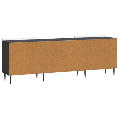 TV-skåp Svart 150 x 31 x 52 cm Konstruerat trä