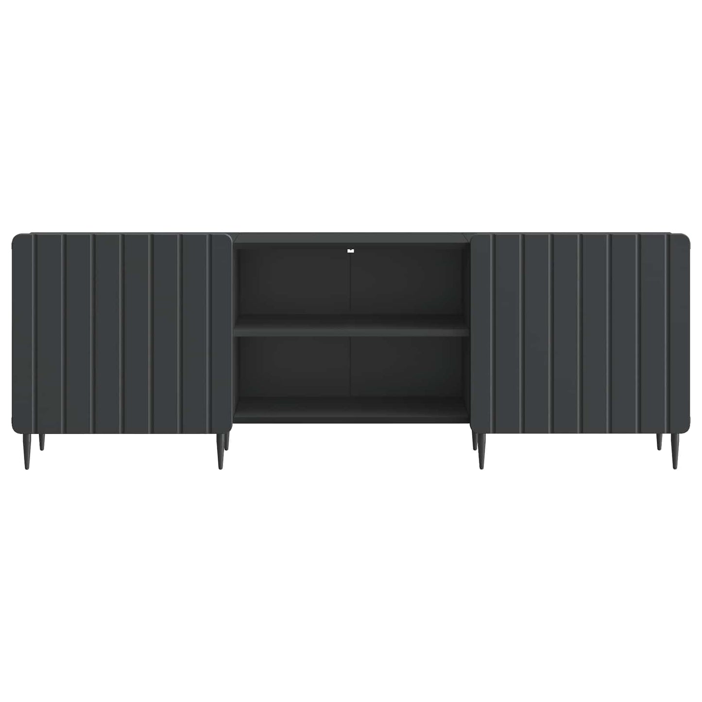 TV-skåp Svart 150 x 31 x 52 cm Konstruerat trä