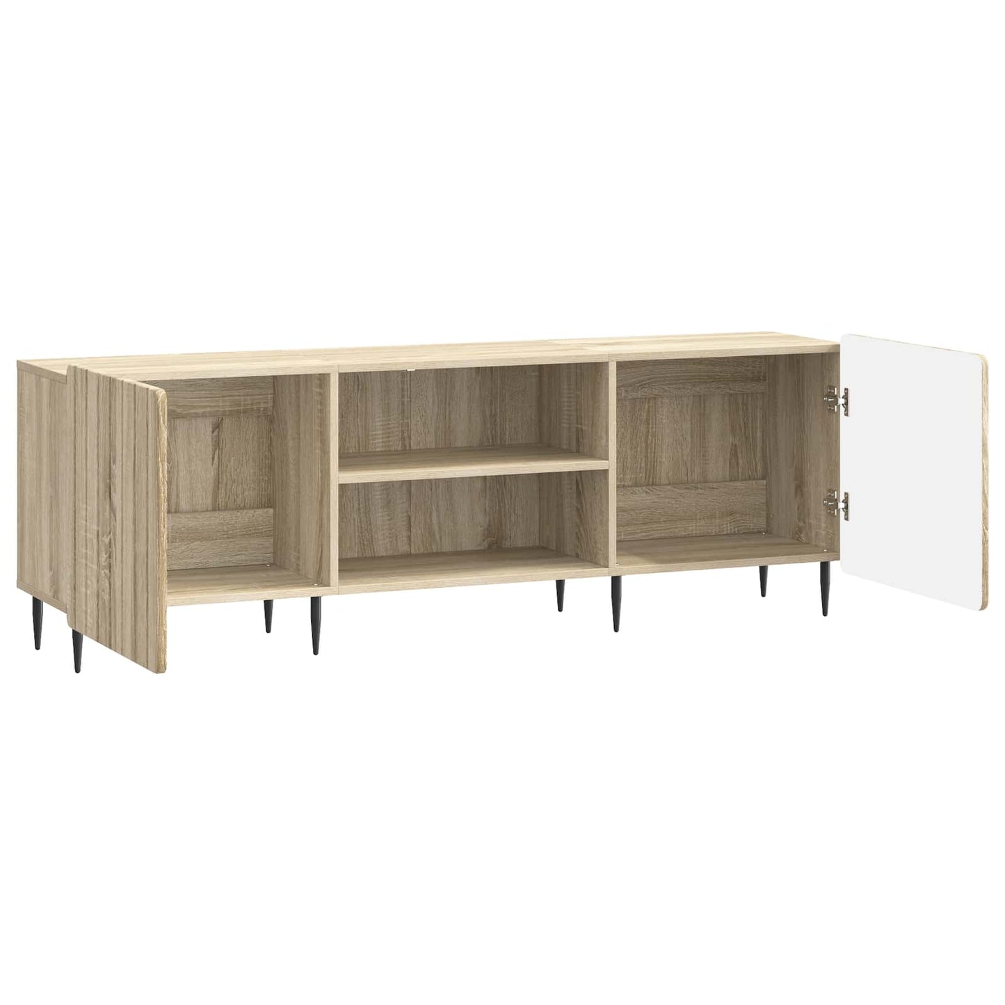 TV-skåp Sonoma-ek 150 x 31 x 52 cm Konstruerat trä
