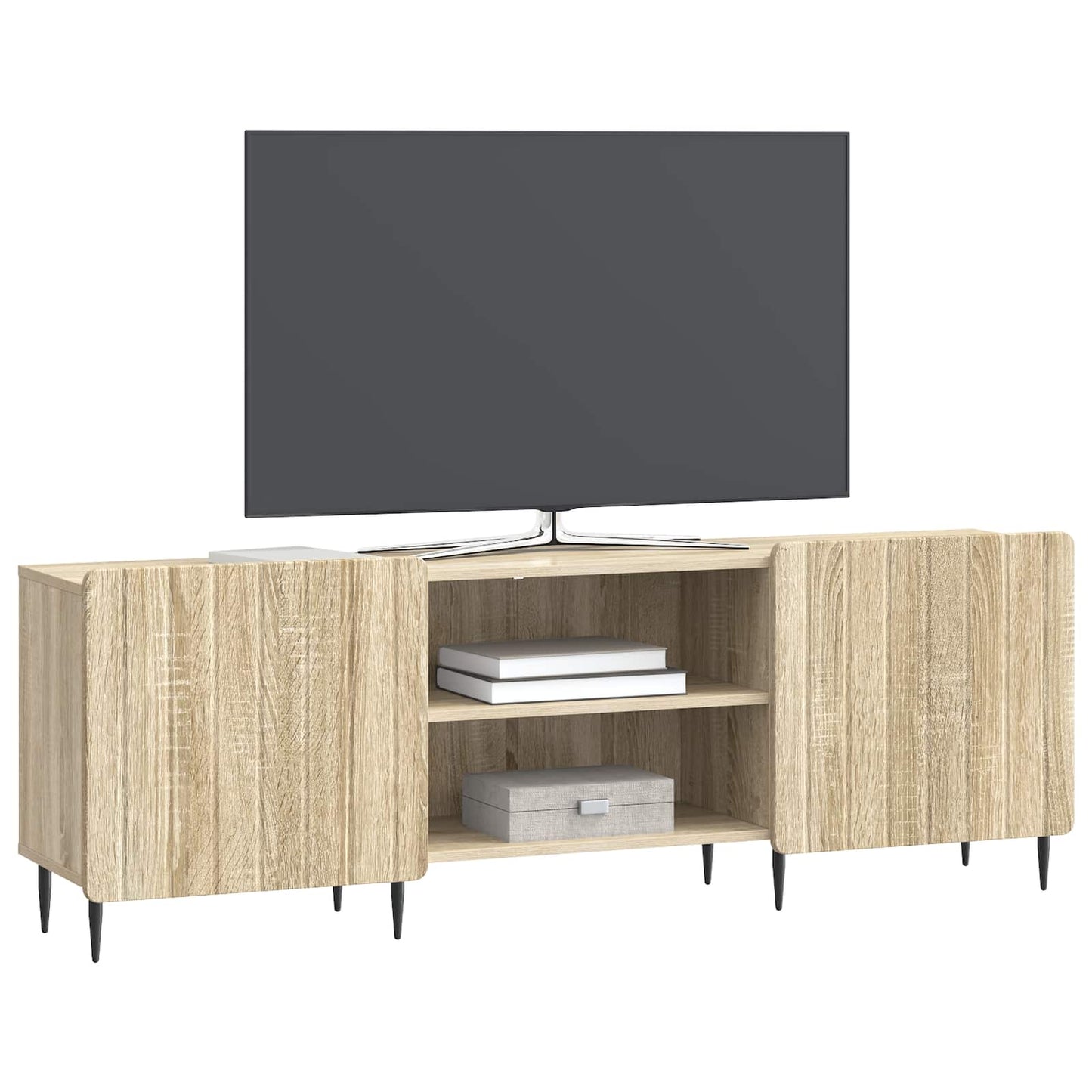 TV-skåp Sonoma-ek 150 x 31 x 52 cm Konstruerat trä