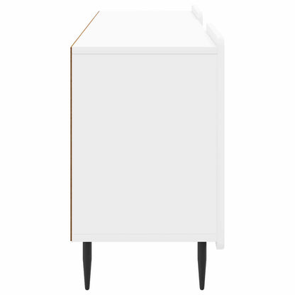 TV-skåp Vit högglans 150 x 31 x 52 cm Konstruerat trä