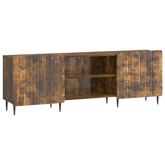 TV-skåp Rökt ek 150 x 31 x 52 cm Konstruerat trä