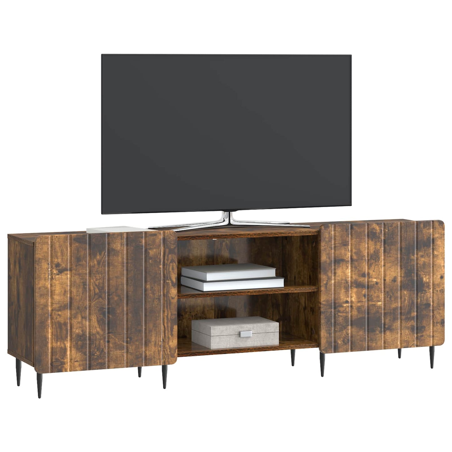TV-skåp Rökt ek 150 x 31 x 52 cm Konstruerat trä