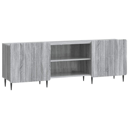 TV-skåp Grå sonoma-ek 150 x 31 x 52 cm Konstruerat trä