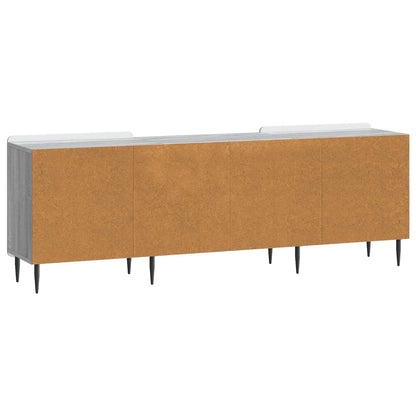 TV-skåp Grå sonoma-ek 150 x 31 x 52 cm Konstruerat trä