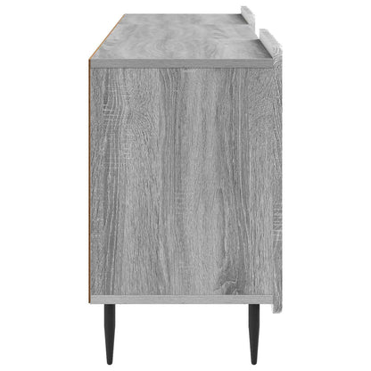 TV-skåp Grå sonoma-ek 150 x 31 x 52 cm Konstruerat trä