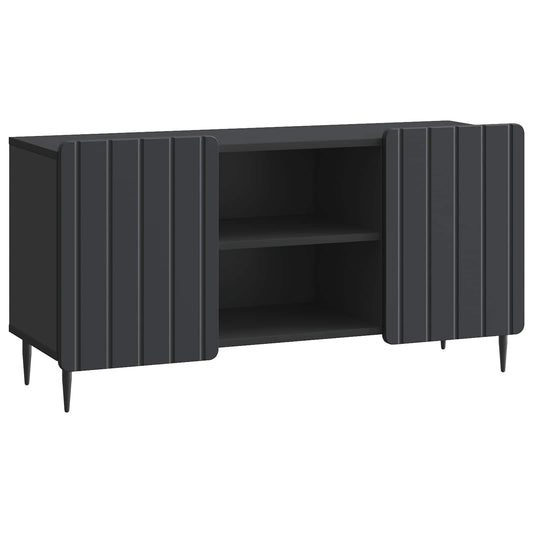 TV-skåp Svart 102 x 34,5 x 52 cm Konstruerat trä