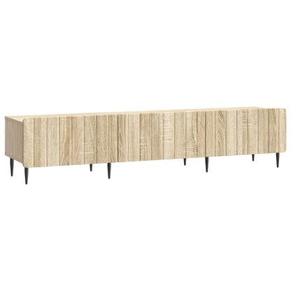 TV-skåp med låda Sonoma-ek 147 x 34,5 x 32 cm Konstruerat trä