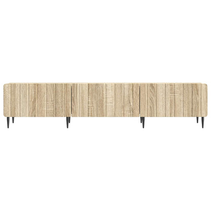 TV-skåp med låda Sonoma-ek 147 x 34,5 x 32 cm Konstruerat trä