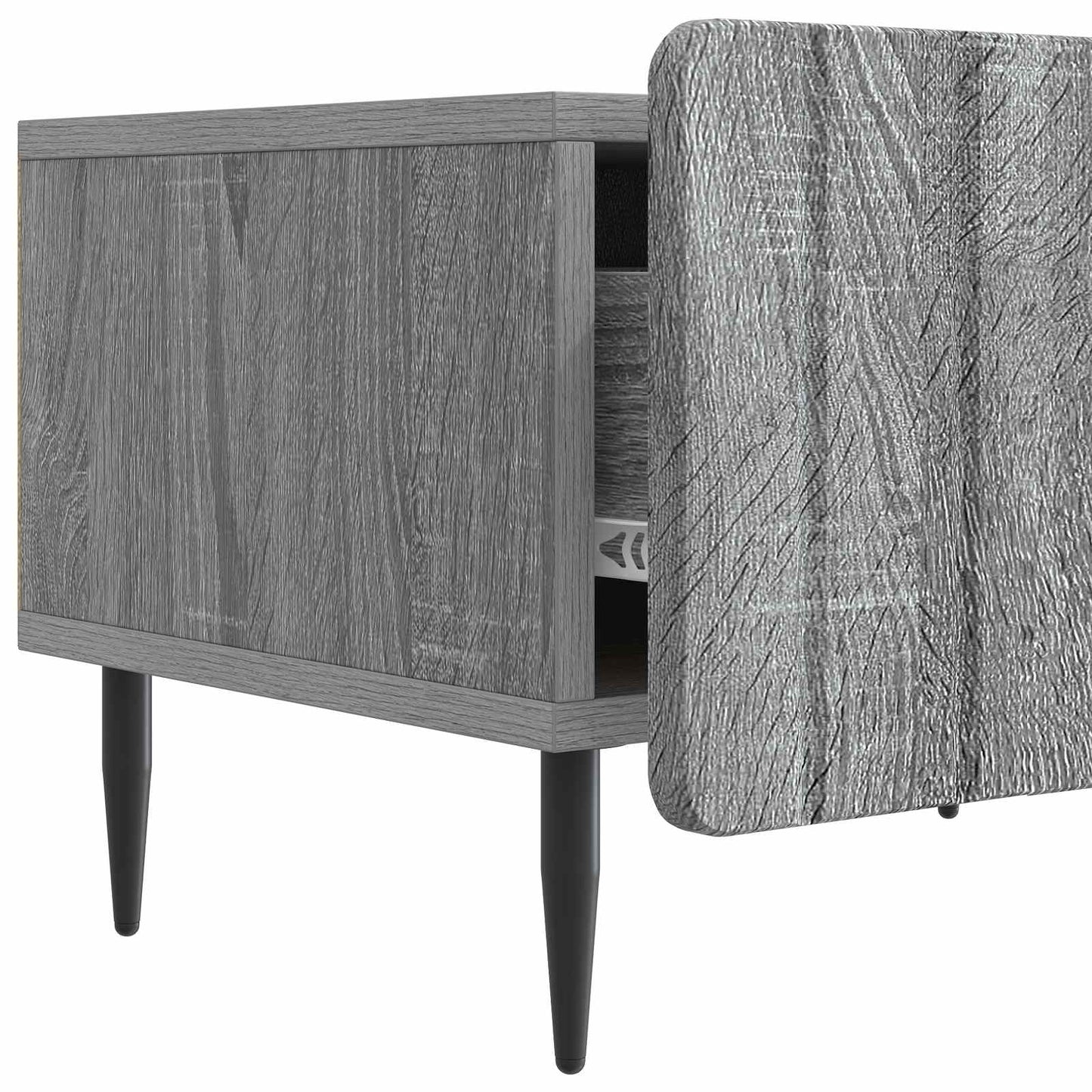 TV-skåp Grå sonoma-ek 147 x 34,5 x 32 cm Konstruerat trä