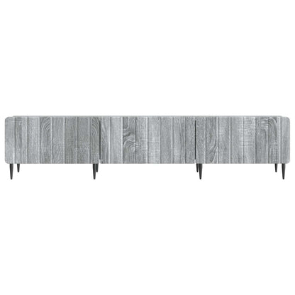 TV-skåp Grå sonoma-ek 147 x 34,5 x 32 cm Konstruerat trä