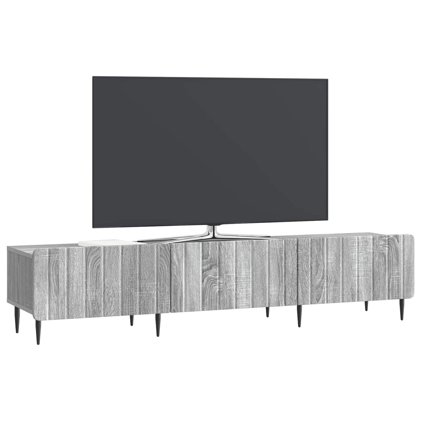 TV-skåp Grå sonoma-ek 147 x 34,5 x 32 cm Konstruerat trä