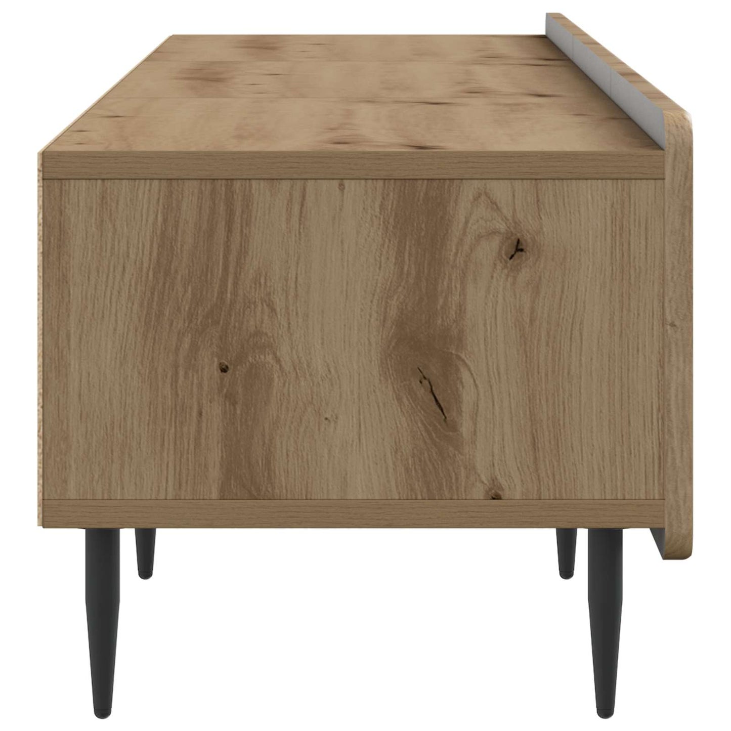 TV-skåp med låda Artisan-ek 147 x 34,5 x 32 cm Konstruerat trä