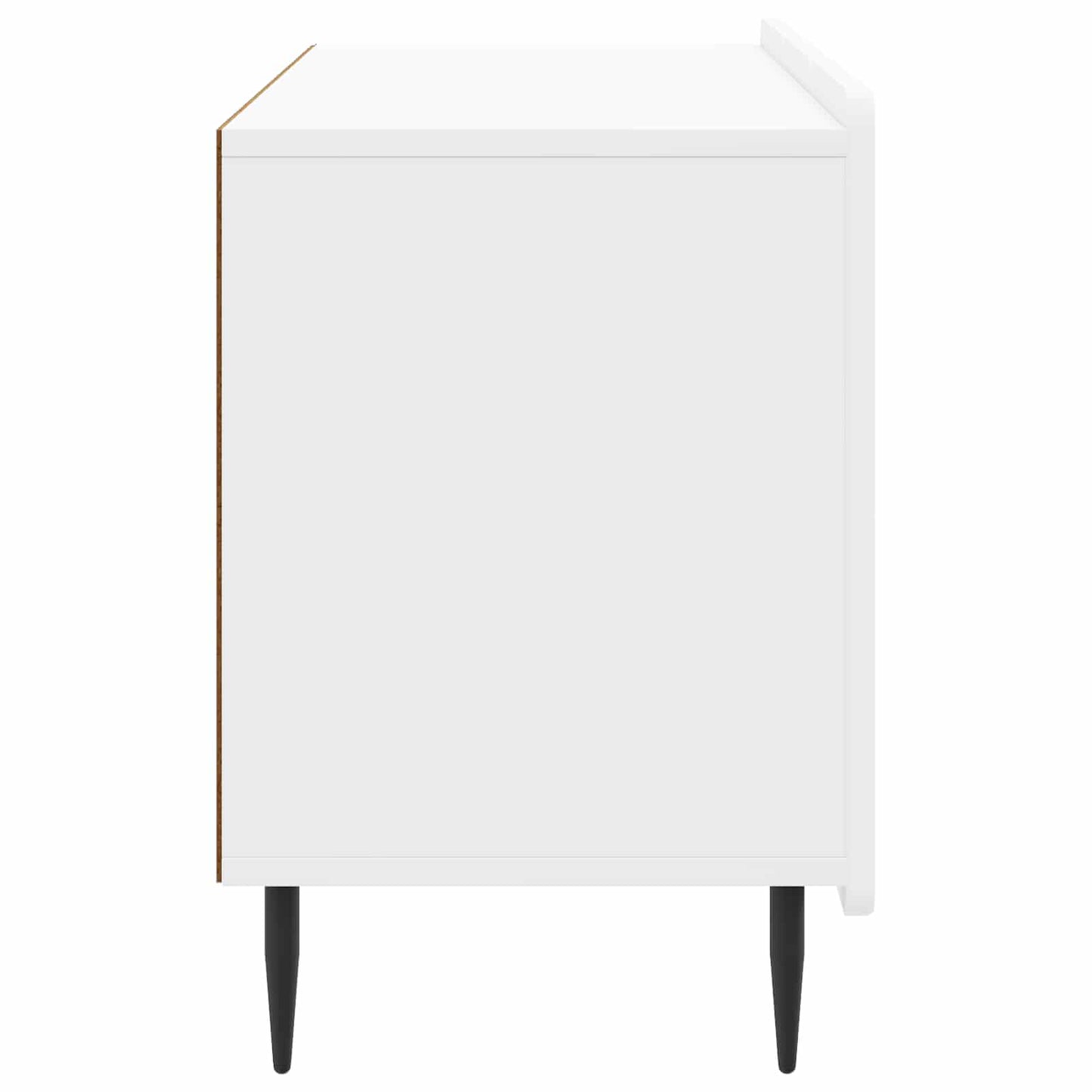 TV-skåp Vit högglans 99 x 34,5 x 52 cm Konstruerat trä