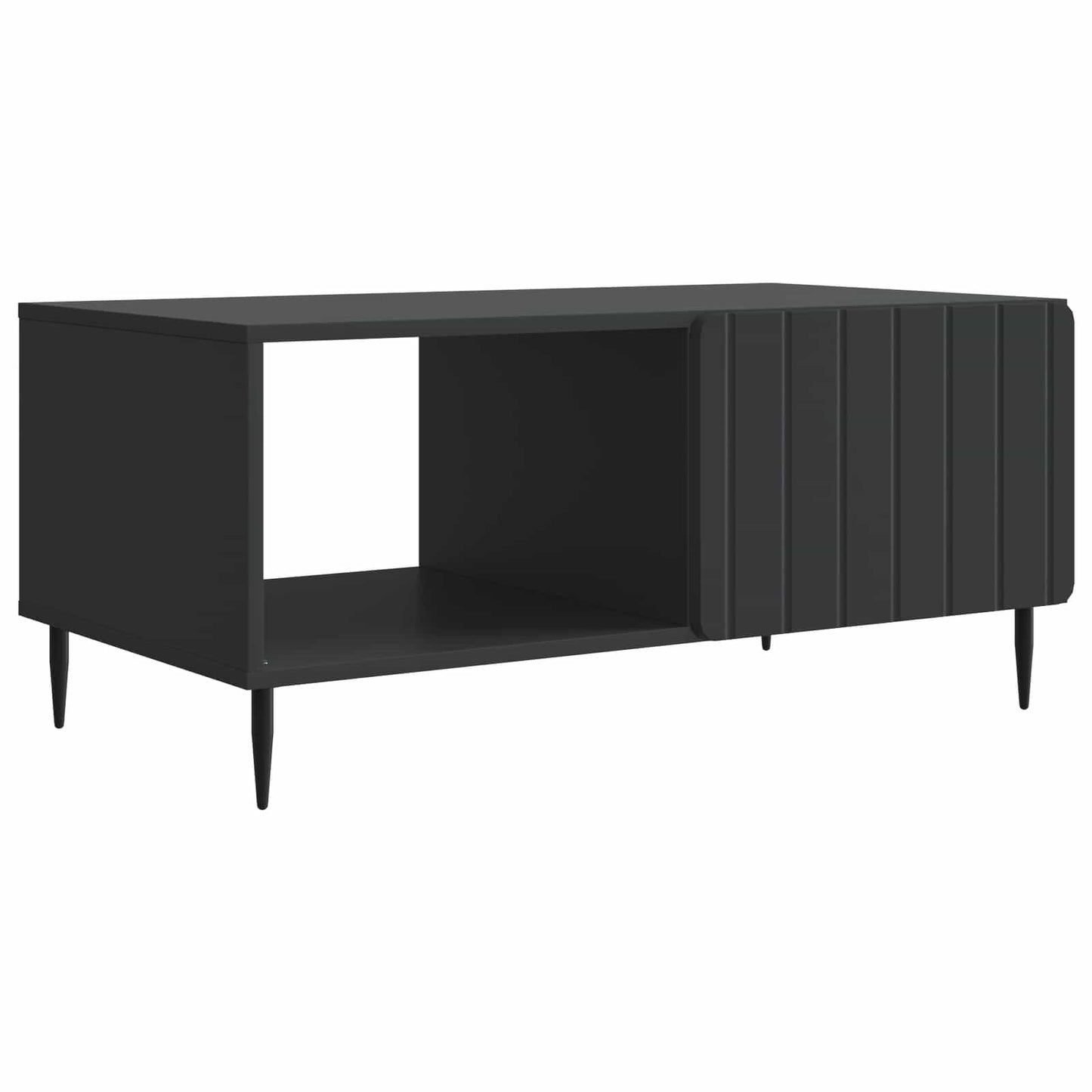Kaffeebord Svart 90 x 50 x 40 cm Konstruerat trä