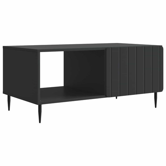 Kaffeebord Svart 90 x 50 x 40 cm Konstruerat trä
