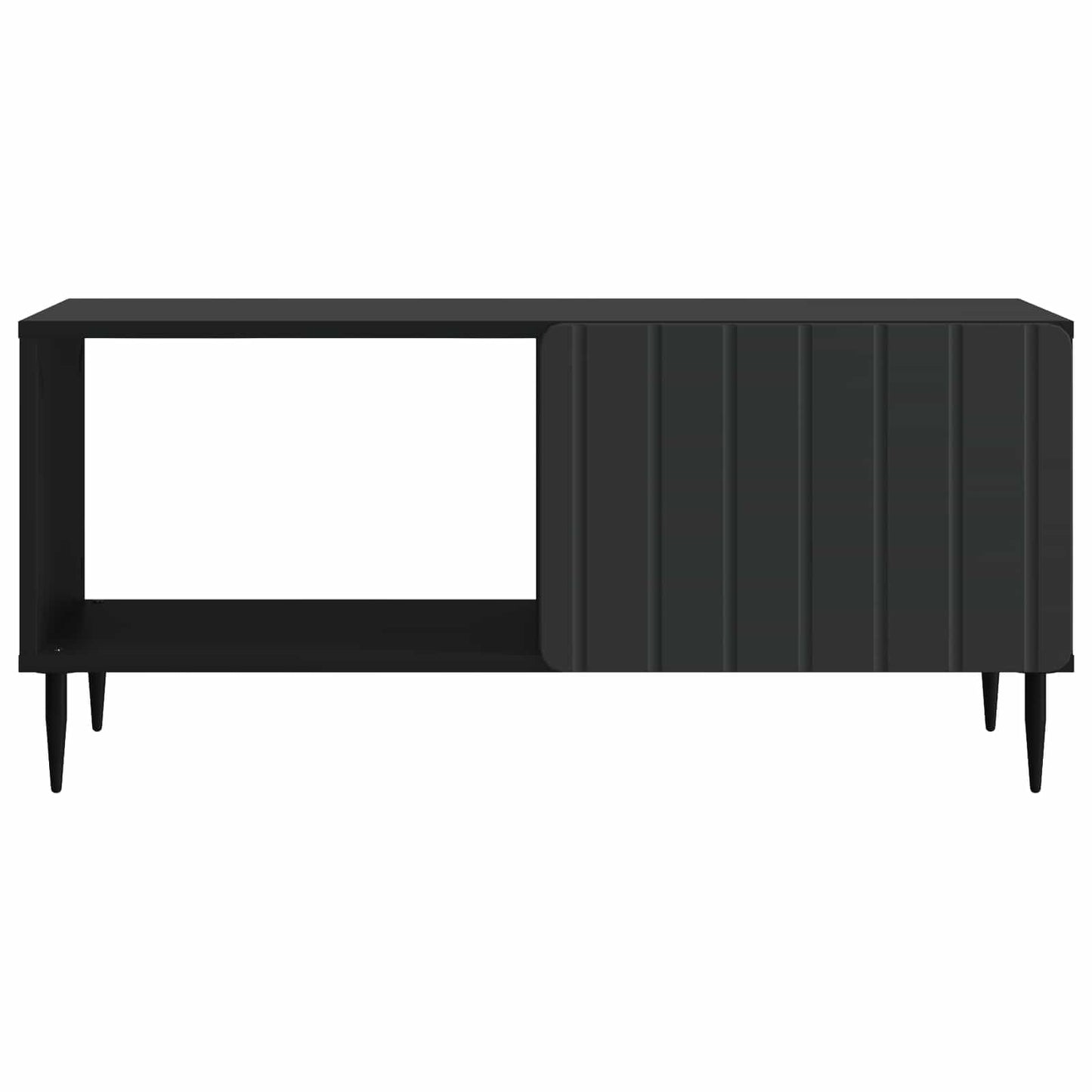 Kaffeebord Svart 90 x 50 x 40 cm Konstruerat trä