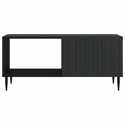 Kaffeebord Svart 90 x 50 x 40 cm Konstruerat trä