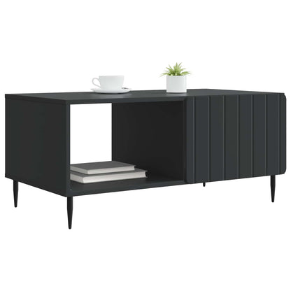 Kaffeebord Svart 90 x 50 x 40 cm Konstruerat trä