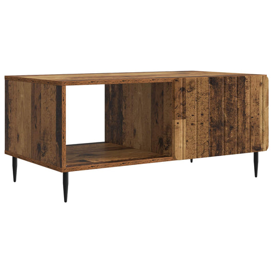 Kaffeebord Gammalt trä 90 x 50 x 40 cm Konstruerat trä