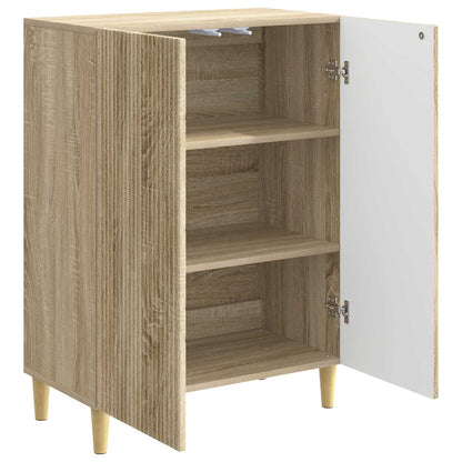 Sideboard Sonoma-ek 66 x 34,5 x 90 cm Konstruerat trä