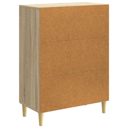 Sideboard Sonoma-ek 66 x 34,5 x 90 cm Konstruerat trä