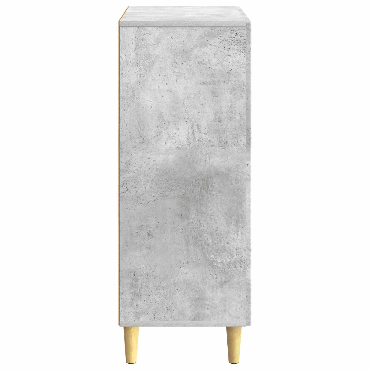 Sideboard Betonggrå 66 x 34,5 x 90 cm Konstruerat trä