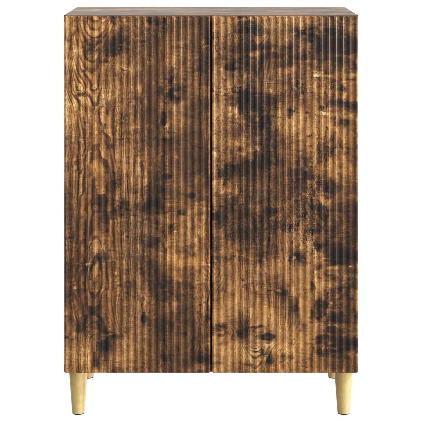 Sideboard Rökt ek 66 x 34,5 x 90 cm Konstruerat trä