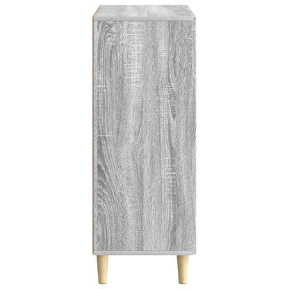 Sideboard Grå sonoma-ek 66 x 34,5 x 90 cm Konstruerat trä