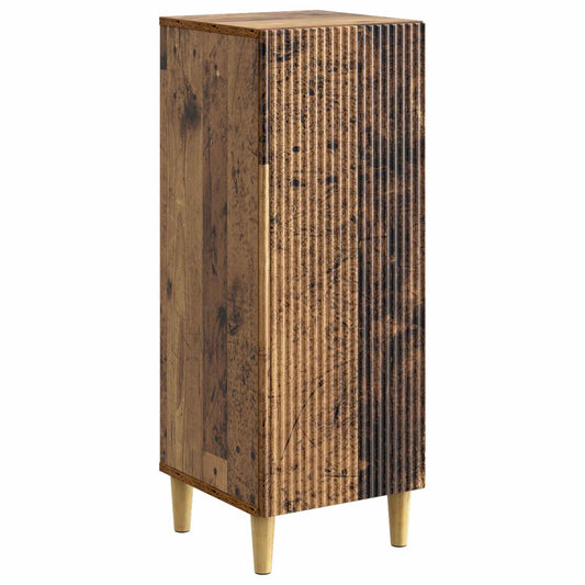 Sideboard Gammalt trä 33 x 34,5 x 90 cm Konstruerat trä