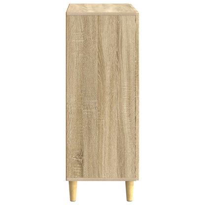 Sideboard med låda Sonoma-ek 66 x 34,5 x 90 cm Konstruerat trä