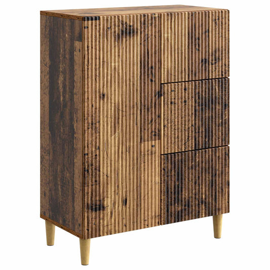 Sideboard Gammalt trä 66 x 34,5 x 90 cm Konstruerat trä