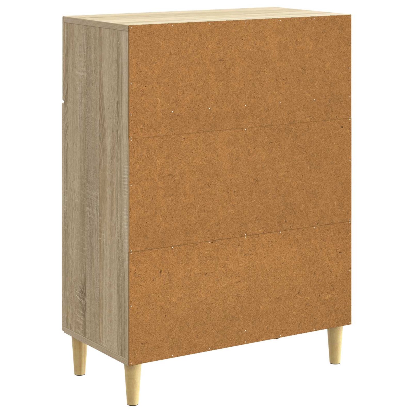 Sideboard med låda Sonoma-ek 66 x 34,5 x 90 cm Konstruerat trä