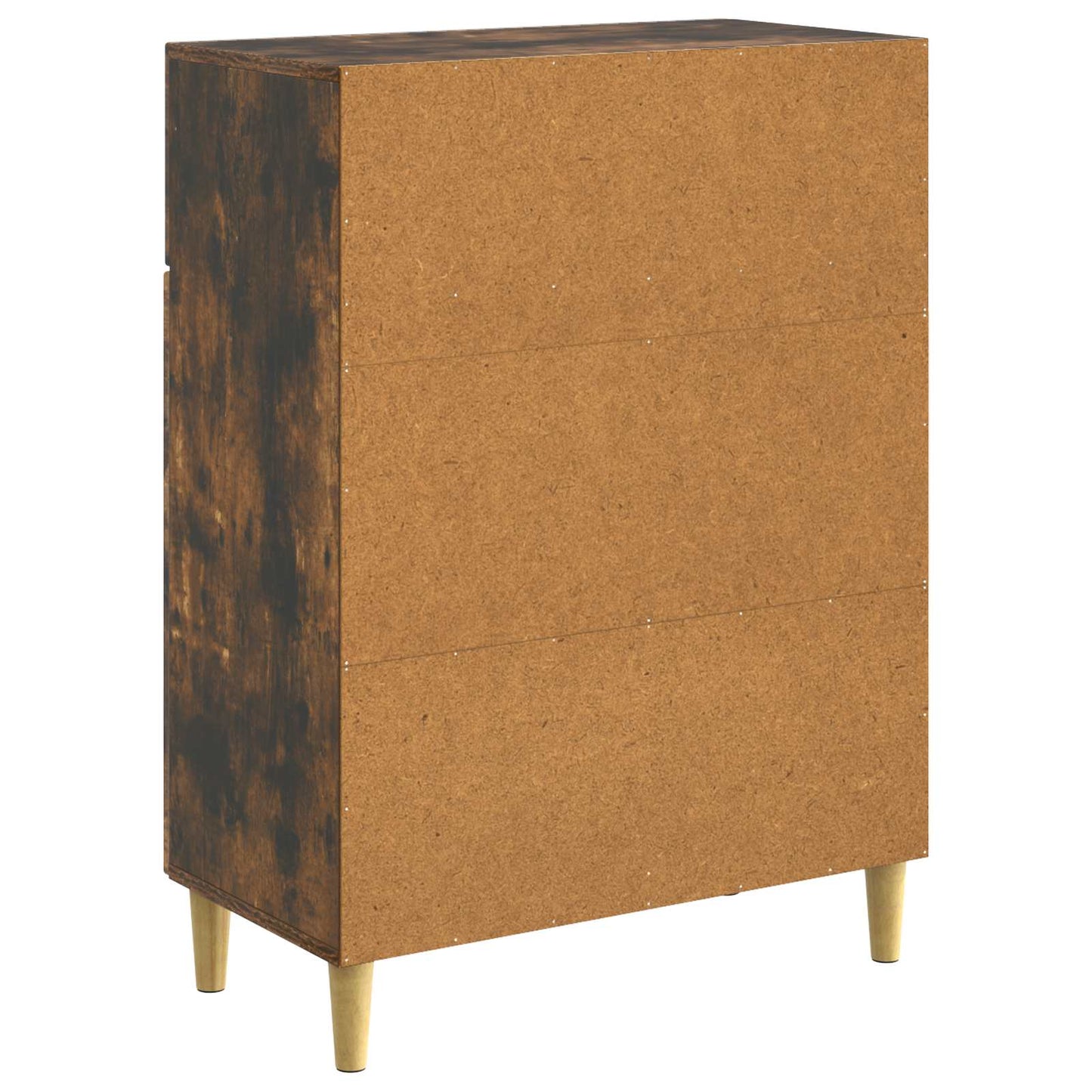 Sideboard med låda Rökt ek 66 x 34,5 x 90 cm Konstruerat trä