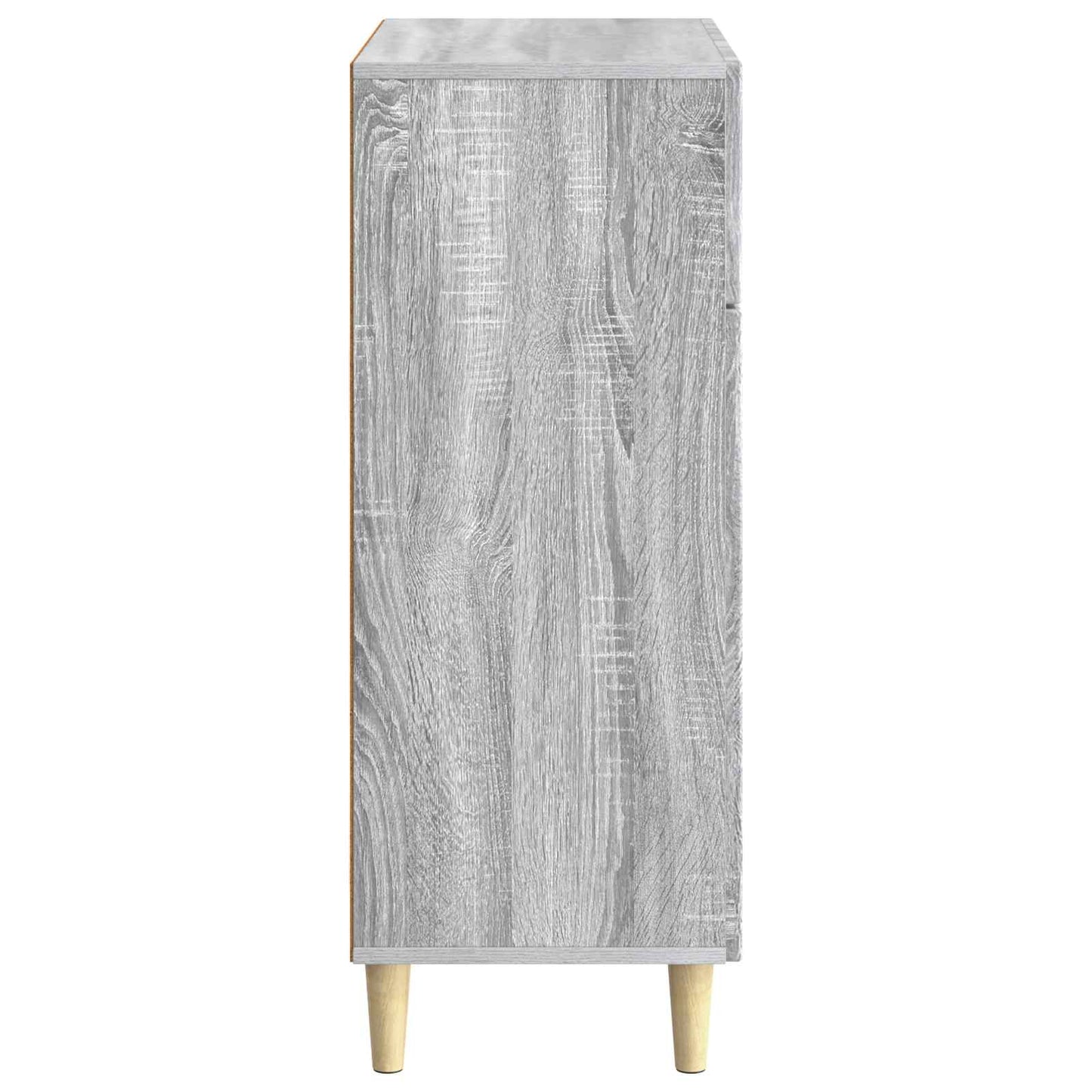 Sideboard Grå sonoma-ek 66 x 34,5 x 90 cm Konstruerat trä