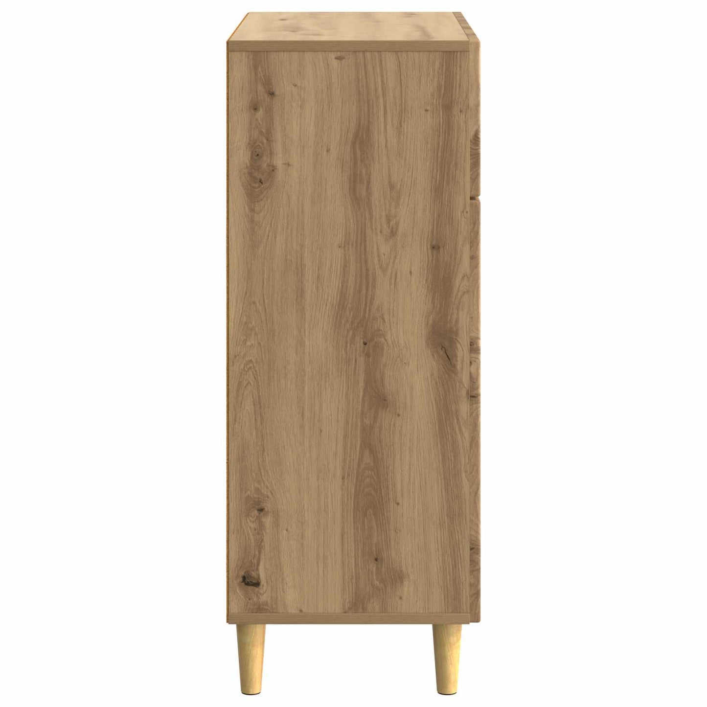 Sideboard med låda Artisan-ek 66 x 34,5 x 90 cm Konstruerat trä