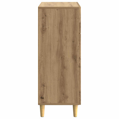 Sideboard med låda Artisan-ek 66 x 34,5 x 90 cm Konstruerat trä