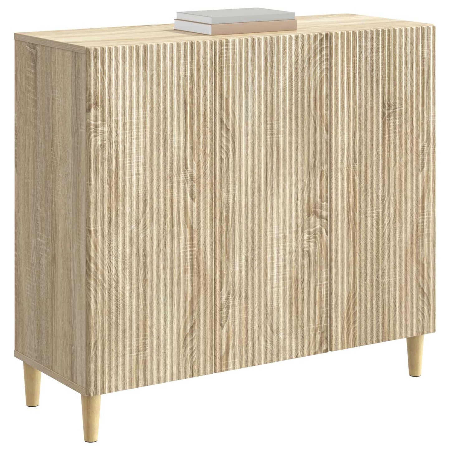 Sideboard Sonoma-ek 89 x 34,5 x 80 cm Konstruerat trä