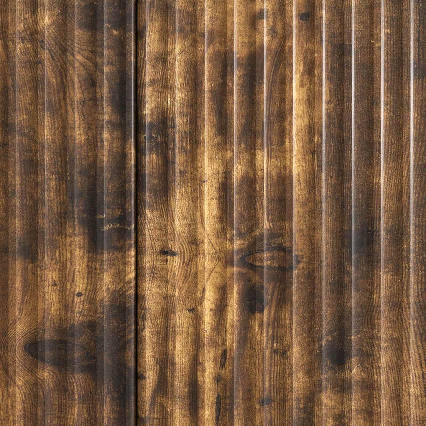 Sideboard Rökt ek 89 x 34,5 x 80 cm Konstruerat trä