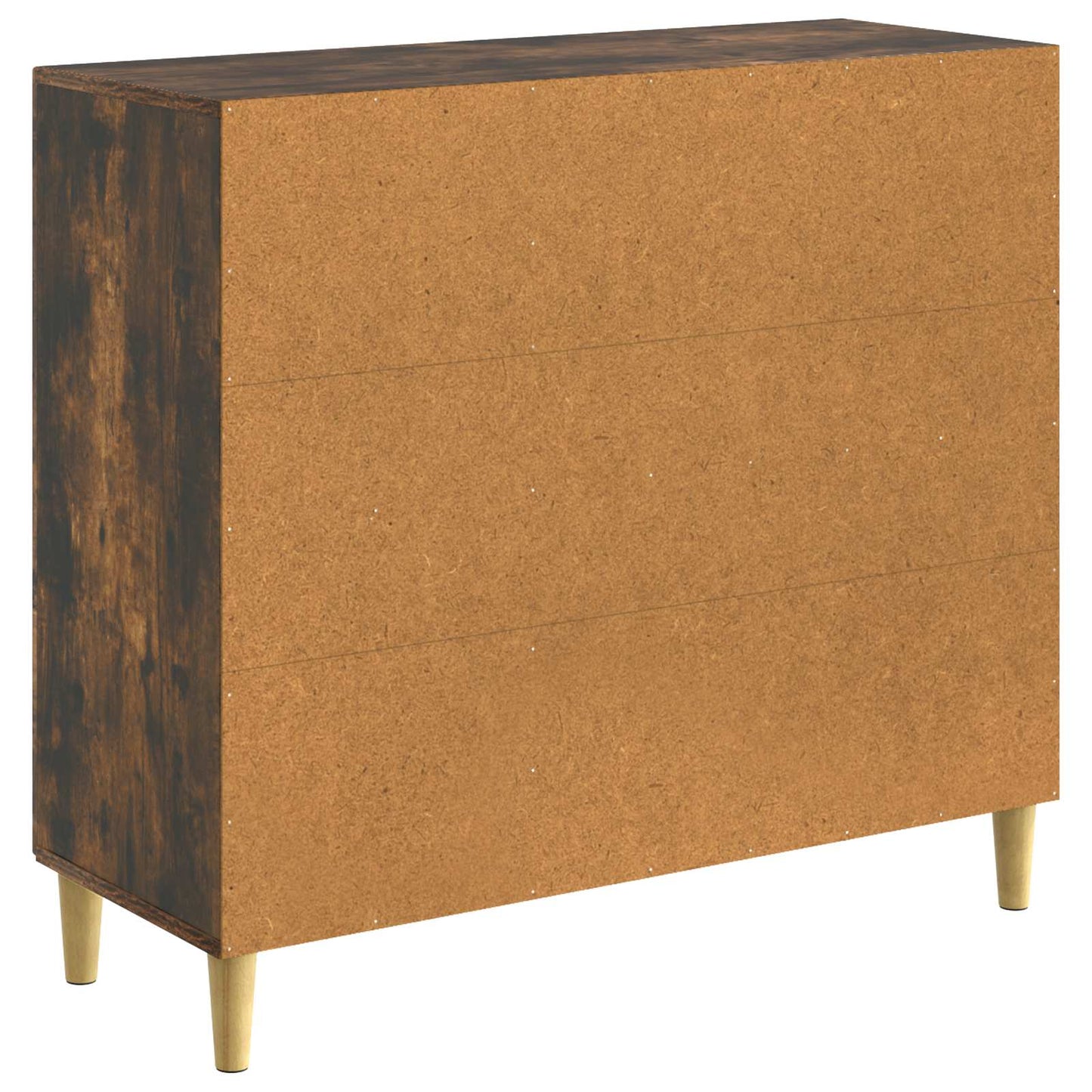 Sideboard Rökt ek 89 x 34,5 x 80 cm Konstruerat trä