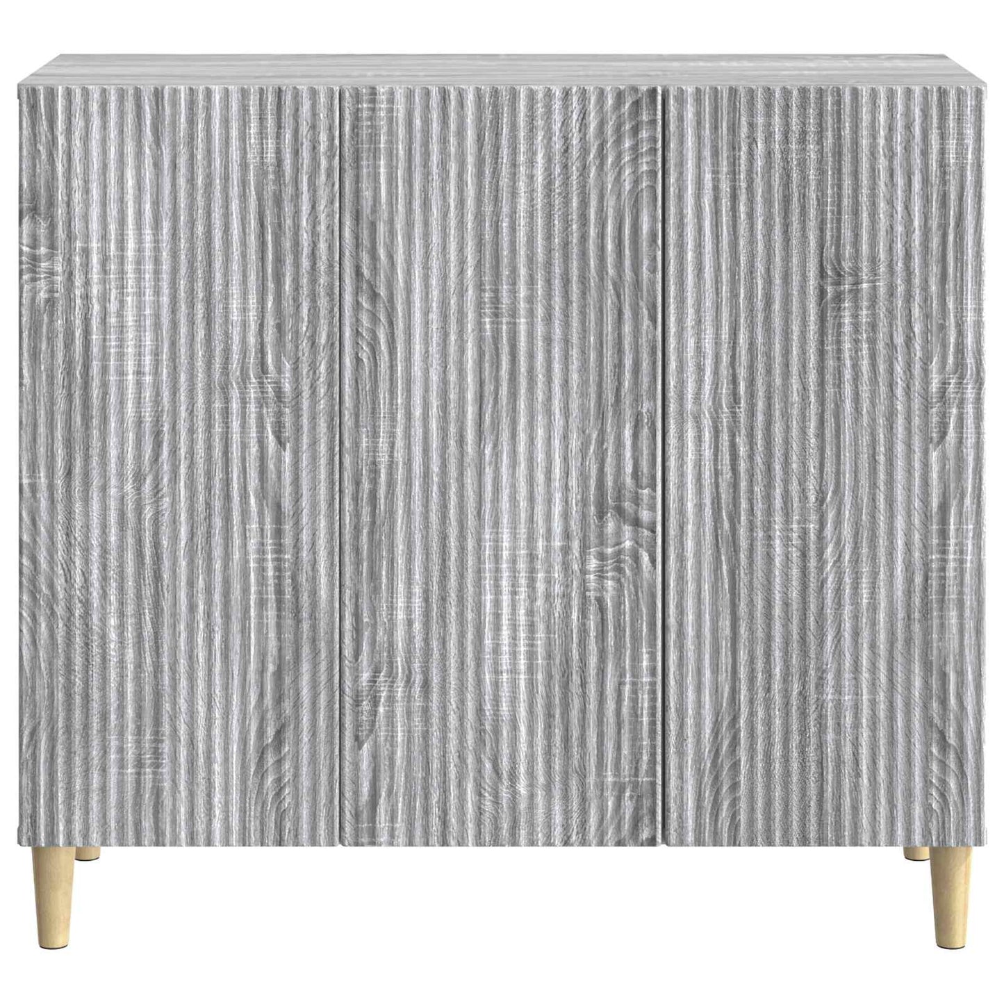 Sideboard Grå sonoma-ek 89 x 34,5 x 80 cm Konstruerat trä
