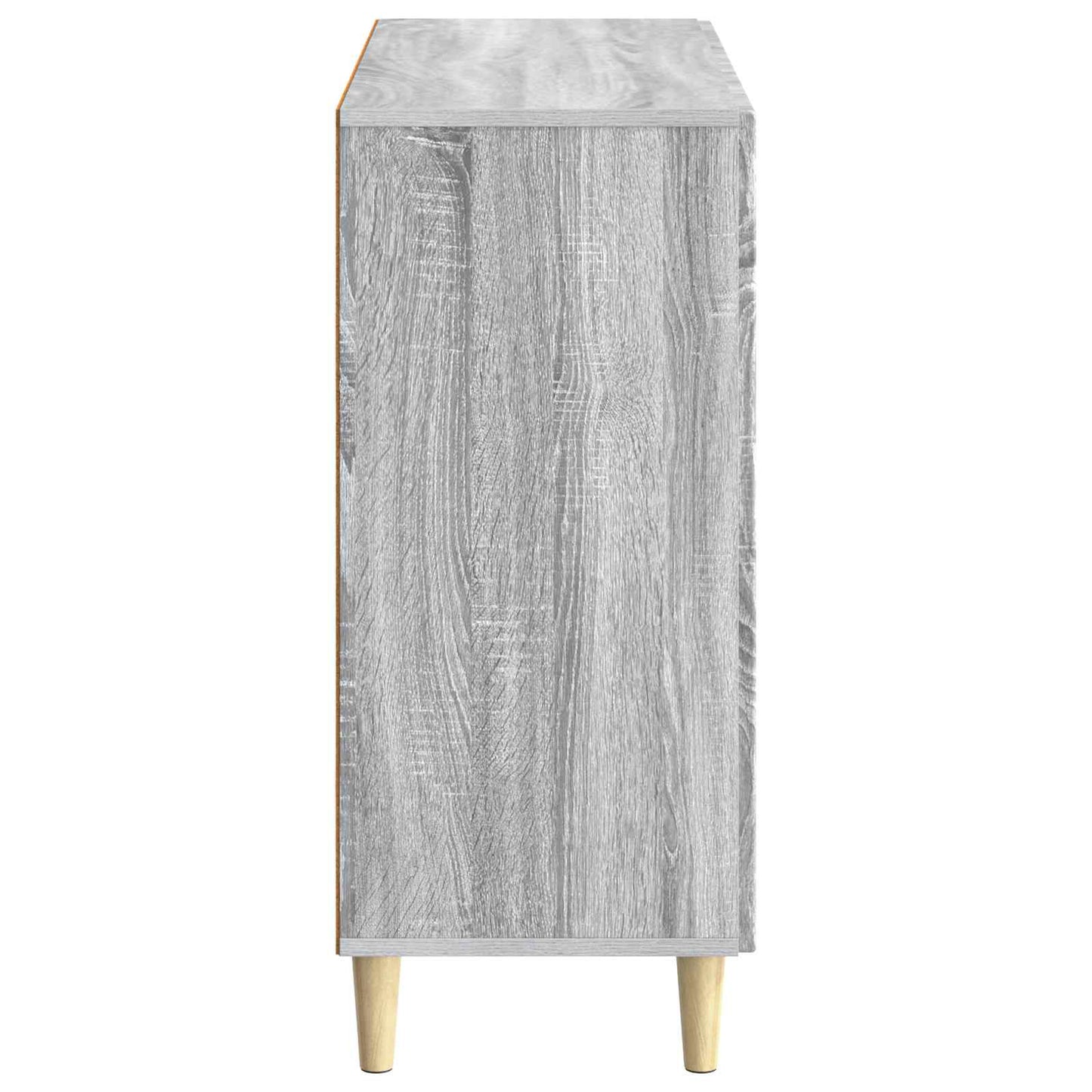 Sideboard Grå sonoma-ek 89 x 34,5 x 80 cm Konstruerat trä