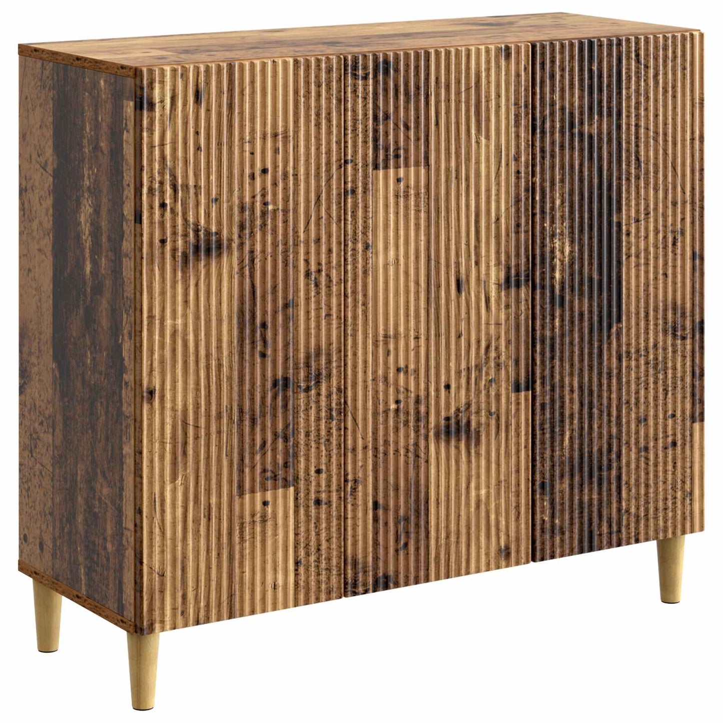 Sideboard Gammalt trä 89 x 34,5 x 80 cm Konstruerat trä