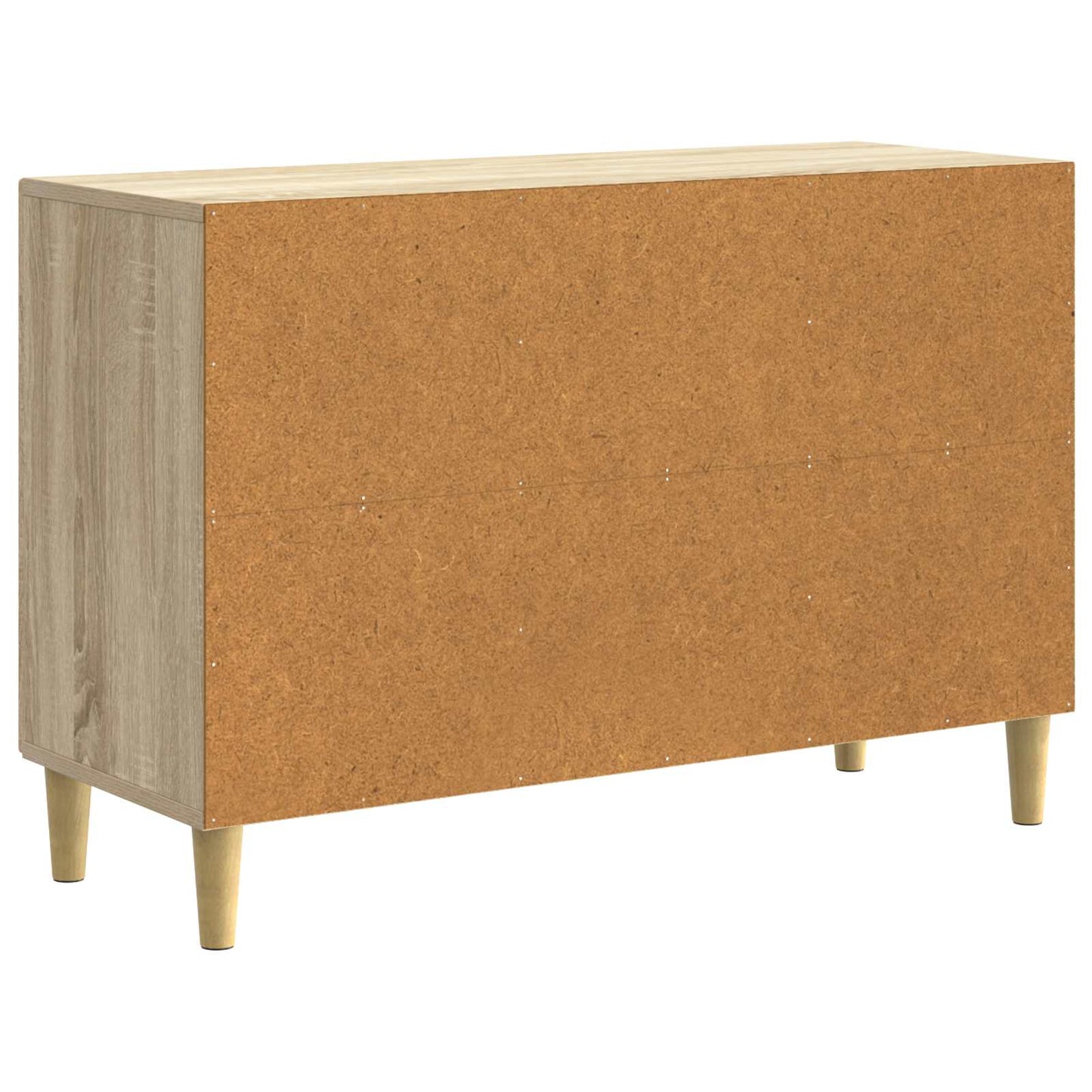 Sideboard med låda Sonoma-ek 89 x 34,5 x 60 cm Konstruerat trä