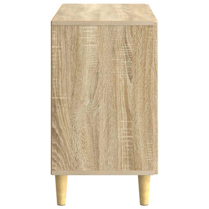 Sideboard med låda Sonoma-ek 89 x 34,5 x 60 cm Konstruerat trä