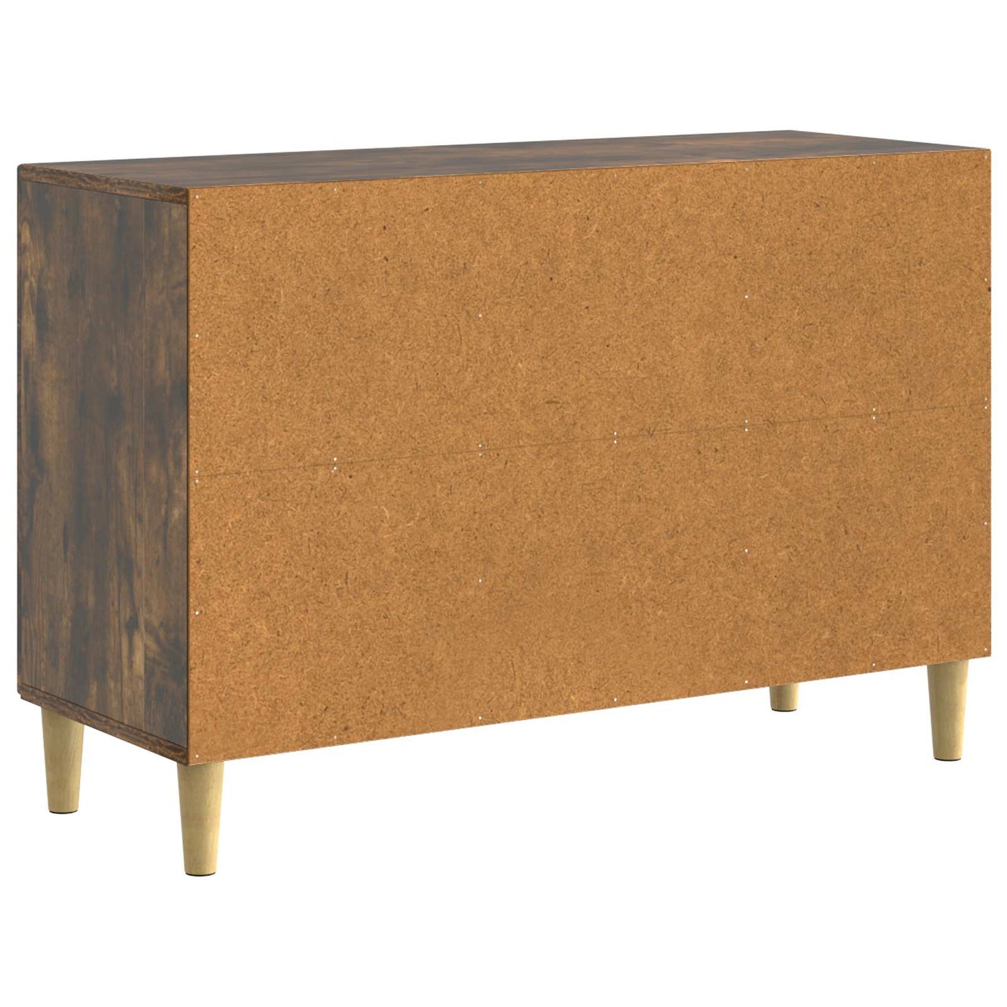 Sideboard med låda Rökt ek 89 x 34,5 x 60 cm Konstruerat trä