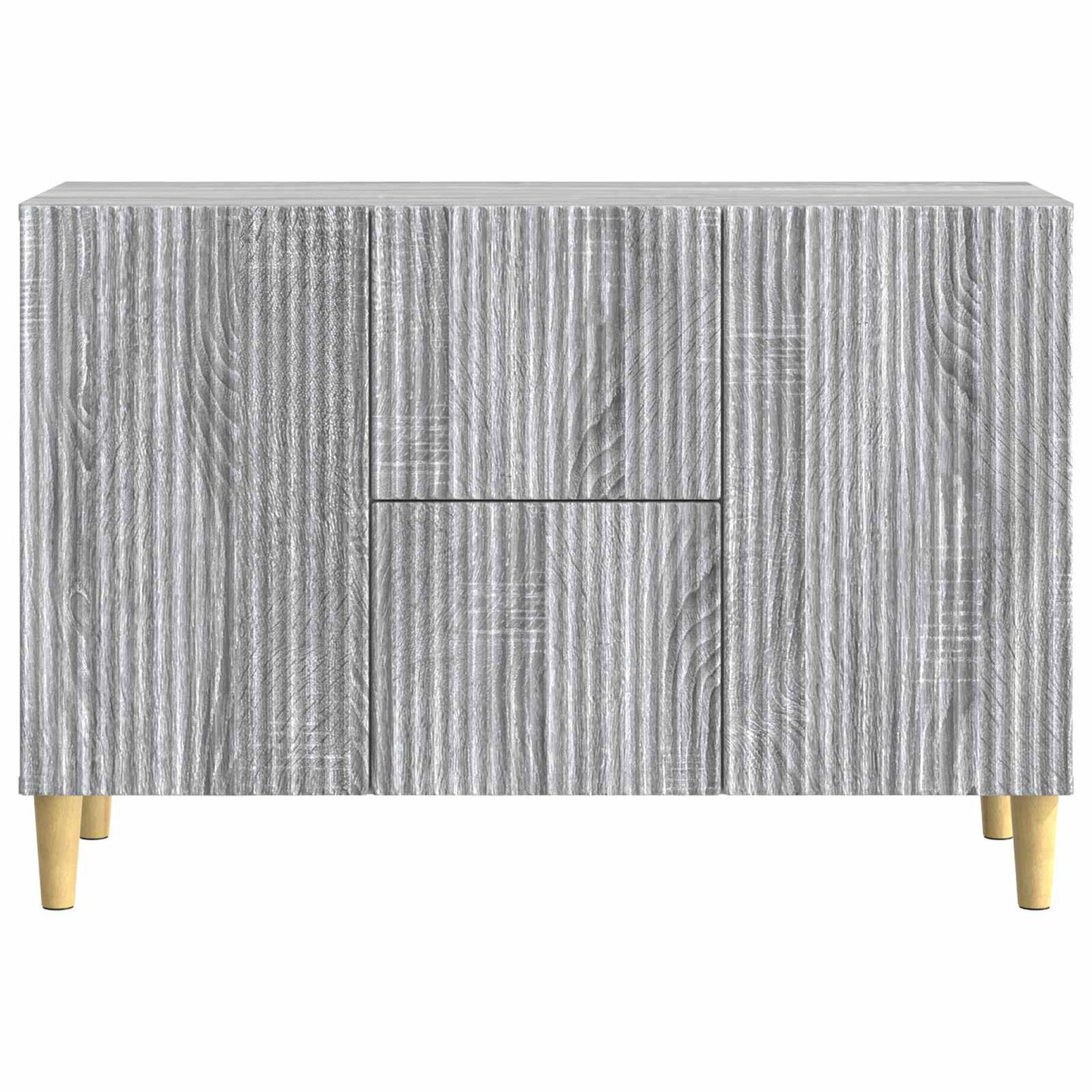 Sideboard Grå sonoma-ek 89 x 34,5 x 60 cm Konstruerat trä